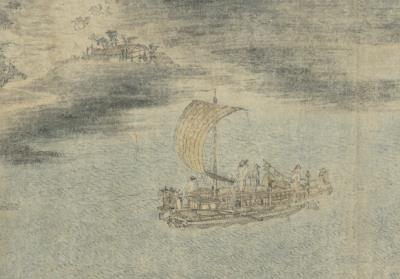 图片[3]-River Boats and Mountain Town-China Archive